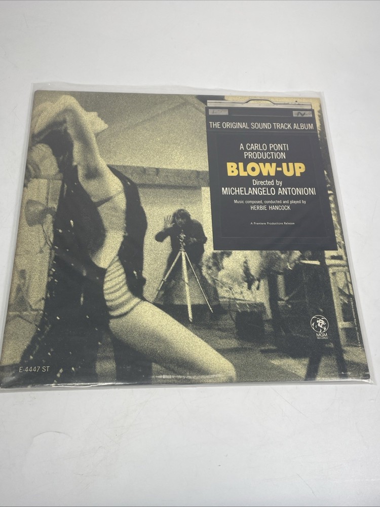 BLOW-UP ORIGINAL SOUNDTRACK CARLO PONTI LP HERBIE HANCOCK #E-4447 st