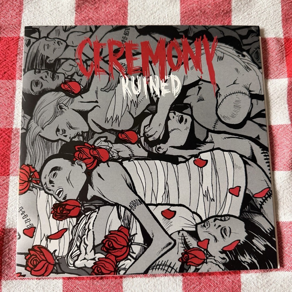 Ceremony Ruined Clear Red First Press 2005, Rare Hardcore Powerviolence