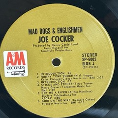 Joe Cocker Mad Dogs & Englishmen 2 LP Album Sound Track 1979 A&M SP6002 VG