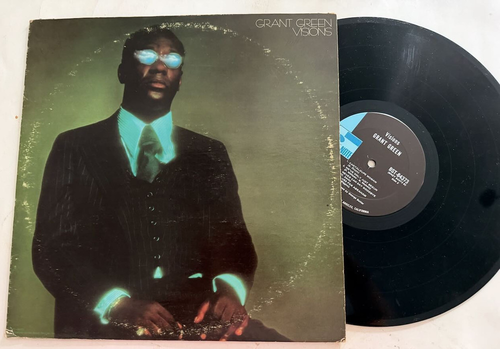 Grant Green Blue Note 84373 LP “Visions” Jazz ~ 1971 1st Press ~ Soul Funk