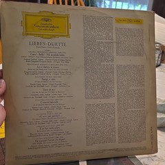 Deutsche Grammophon Liebes-Duette 136 380 Stereo Vinyl LP Classical Opera
