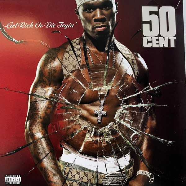 50 Cent – Get Rich Or Die Tryin’ – 2xLP, Album, RE