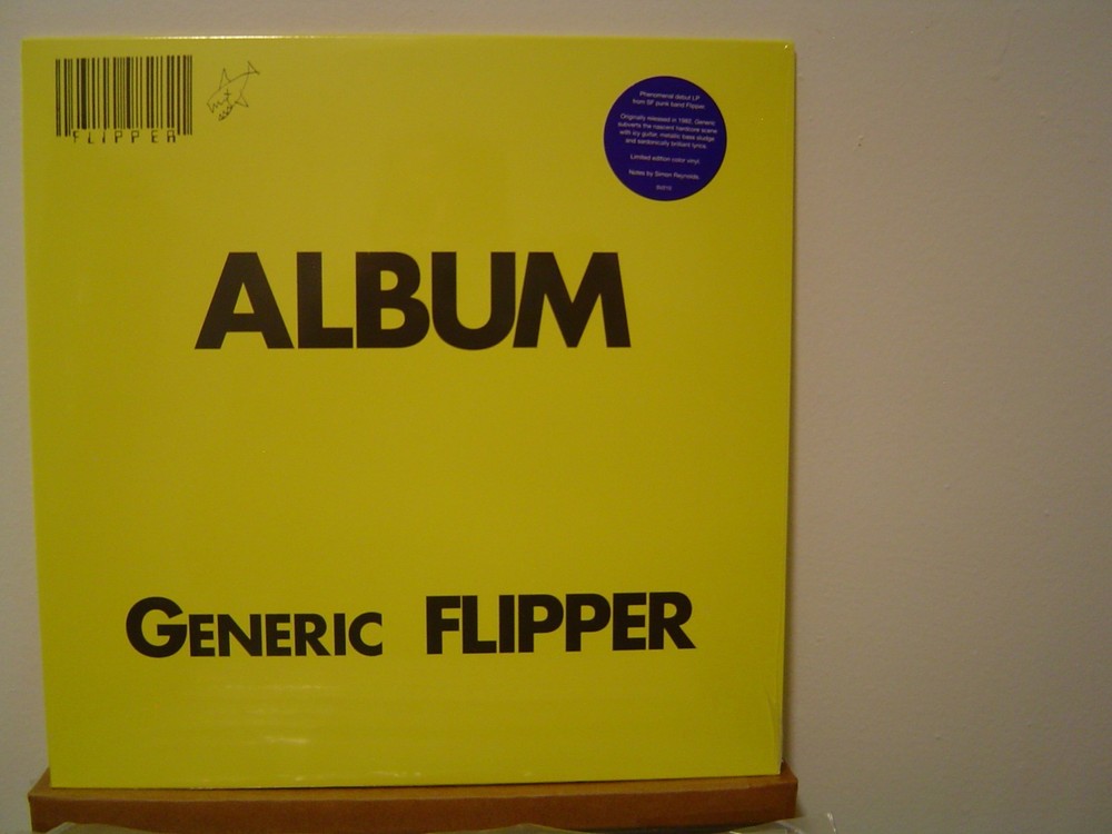 FLIPPER Generic Flipper LP/1982 San Francisco Punk Rock/Grinding Noise Rock/KBD