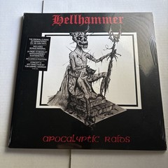 Hellhammer ‎– Apocalyptic Raids 12″ EP Black Metal