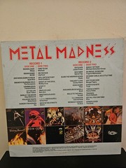 METAL MADNESS Various Artists 1985 LP 2XLPS HARD ROCK HEAVY METAL GATEFOLD VINYL