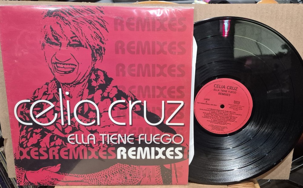 Celia Cruz “Ella Tiene Fuego Remixes” 2003 Sony Records