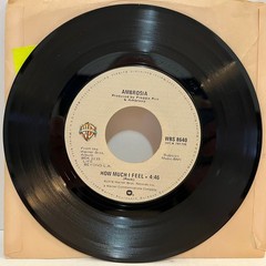 AMBROSIA – How Much I Feel / Camarillo (1978) – 7″ Vinyl Record 45RPM – VG+