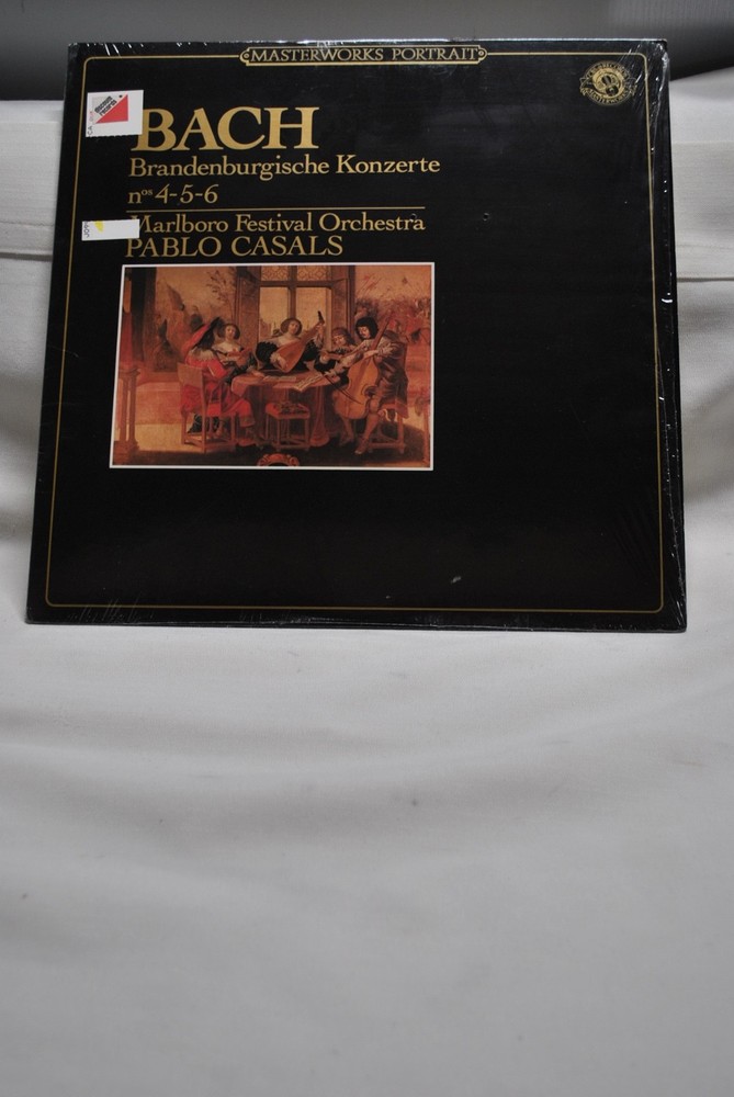 Johann Sebastian Bach – Brandenburgische Konzerte Nos 4-5-6; vinyl LP N/M