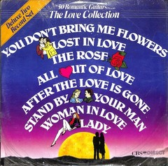 The 50 Romantic Guitars – The Love Collection 2xLP Record 1983 Deluxe CBS Direct