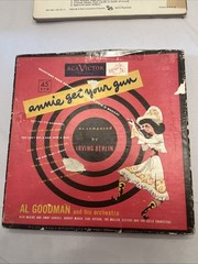 VTG1950’s RCA Victor45RPM EP Record Lot Classical Opera Waltz Annie Get Your Gun