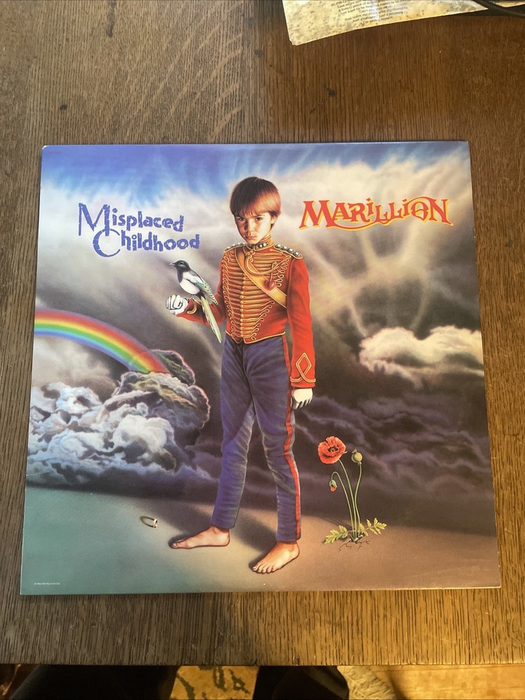 Marillion Misplaced Childhood, 1985 LP Vinyl Capitol Records ST-12431