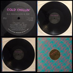 DJ POLO & KOOL G. RAP IT’S A DEMO 12″ Vinyl 33rpm Single COLD CHILLIN’ ’86 CC101