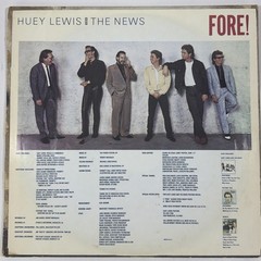 Huey Lewis & The News ‘Fore!’ 1986 LP Vinyl Record Chrysalis W/Sleeve