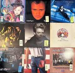 You pick – 70’s & 80’s Rock/Pop Vinyl Records LP – Madonna, Whitney, Billy Idol