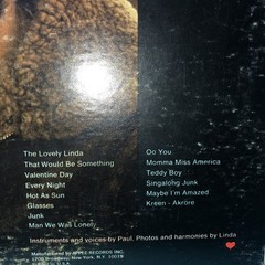 Paul McCartney Apple Records STAI 3363 GATEFOLD ALBUM
