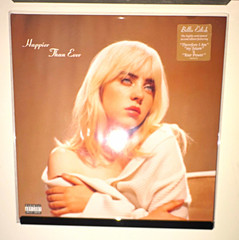 BILLIE EILISH – Happier Than Ever (2021 Black 12″ LP) Darkroom/Interscope