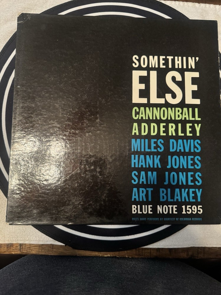 Cannonball Adderley Somethin’ Else ‘58 Mono 1st US Press, Blue Note RGV