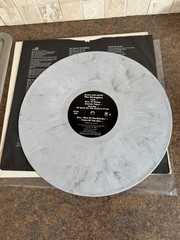 STRANGLERS~ BLACK & WHITE~ MEGA RARE~ PROMO~ SPLASH VINYL~A & M RECORD~ROCK~PUNK