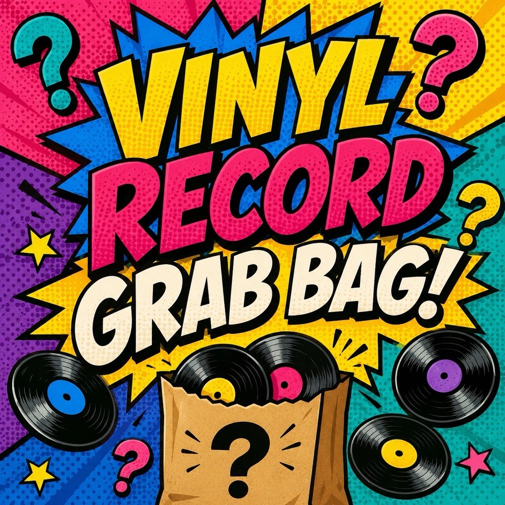 30 MYSTERY VINYL RECORDS Music Albums, LP Bulk Lot of Vintage w/ Sleeves, G-VG