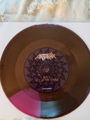 Anthrax 7 inch colored vinyl record