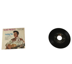 Elvis Presley Records Lot of 6 Vinyl 45 RPM 50’s Rock + Sleeves 1 Unmatched