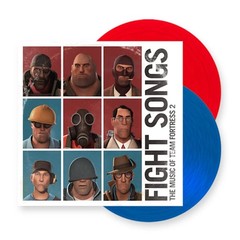 Fight Songs: The Music of Team Fortress 2 TF2 Vinyl Soundtrack LP (Green Poster)