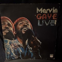 Marvin Gaye Marvin Gaye Live! LP Vinyl 12″ Tamla Motown Soul 1974 T6-333S1
