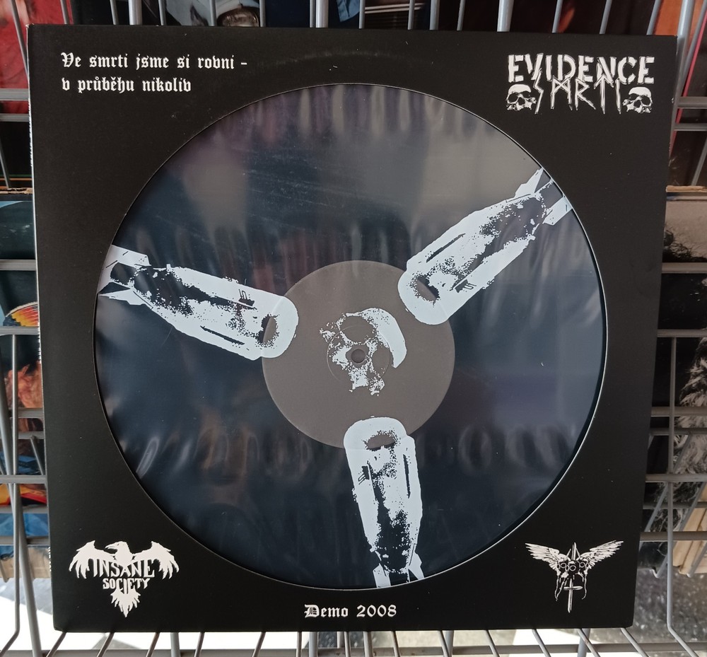 Evidence Smrti ‎– Demo 2008 Czech Republic 2010 Punk Vinyl LP RARE!