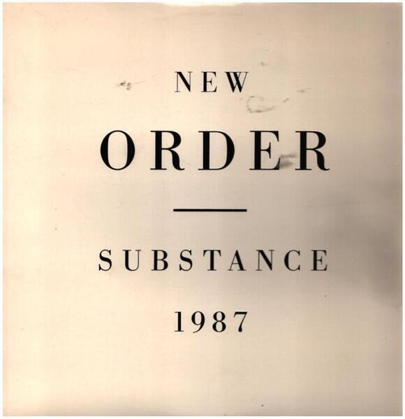 New Order Substance Double LP 12 inch Vinyl 33 RPM EX 1987 Qwest Records