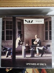 1982 YAZ “Upstairs At Eric’s” 12″ 45 rpm record album w/orig. lyric inner cover