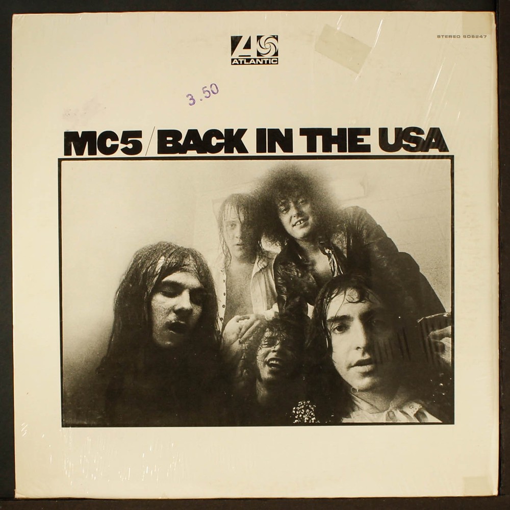MC5: back in the usa ATLANTIC 12″ LP 33 RPM