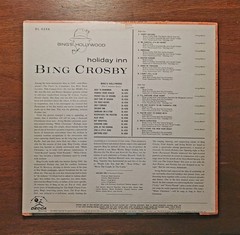 BING CROSBY Holiday Inn Vinyl Lp 1962 US Press Decca DL 4256 Mono VG+/VG+