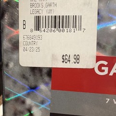 Garth Brooks Legacy Vinyl Collection Limited Edition 7 Vinyl LP-7 CDs New Sealed