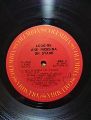 LOGGINS AND MESSINA-ON STAGE , PG 32848 , Original No Bar Code Tested Excellent