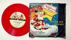 Dick Edwards – Frosty The Snowman 7″ Record 1950 Peter Pan Christmas 78 RPM
