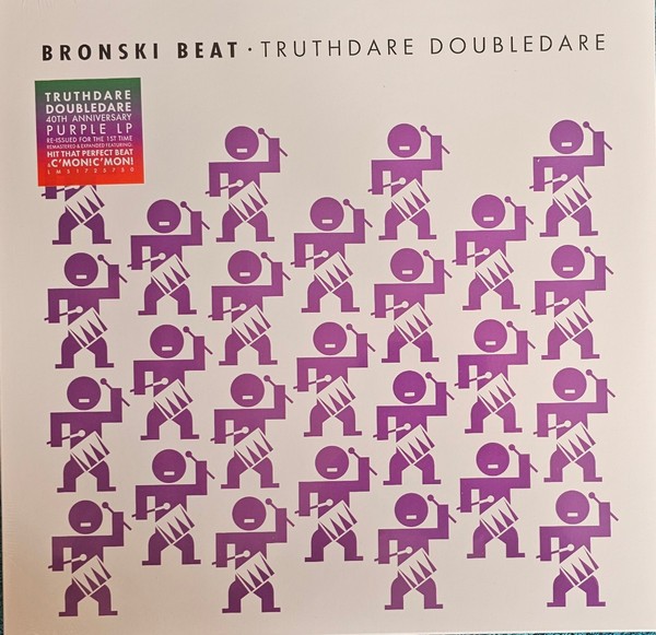 BRONSKI BEAT: Truthdare Doubledare (PURPLE LP)- London Records- IMPORTED