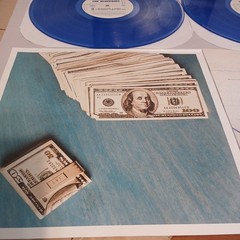 Jay-Z The Blueprint 2lp Blue Vinyl 2001 1st PROMO Press LIMITED W/Insert VG+/NM-