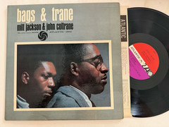 John Coltrane & Milt Jackson LP “Bags & Trane” Atlantic 1368 ~ Mono ~ Fan Logo