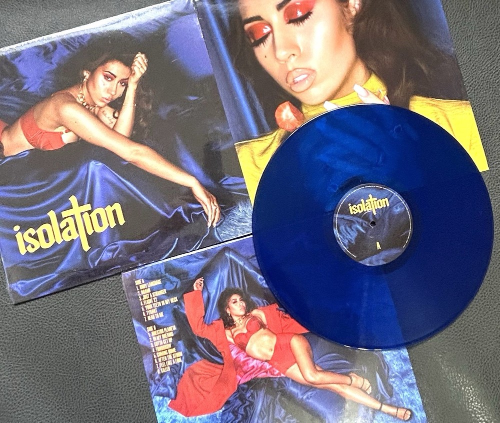 “Isolation” Kali Uchis’ Transparent Blue Vinyl LP 🪩READ DESCRIPTION🪩