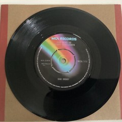 Bing Crosby white Christmas, God rest ye merry gentlemen 7” 45 VINYL SINGLE 2