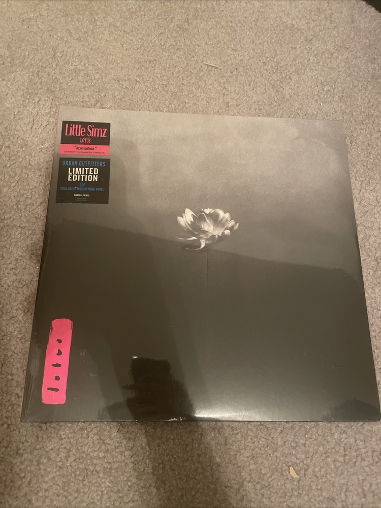 Little Simz Lotus UO 2xLP SEALED LIMITED URBAN OUTFITTERS WHITE MOONSTONE VINYL
