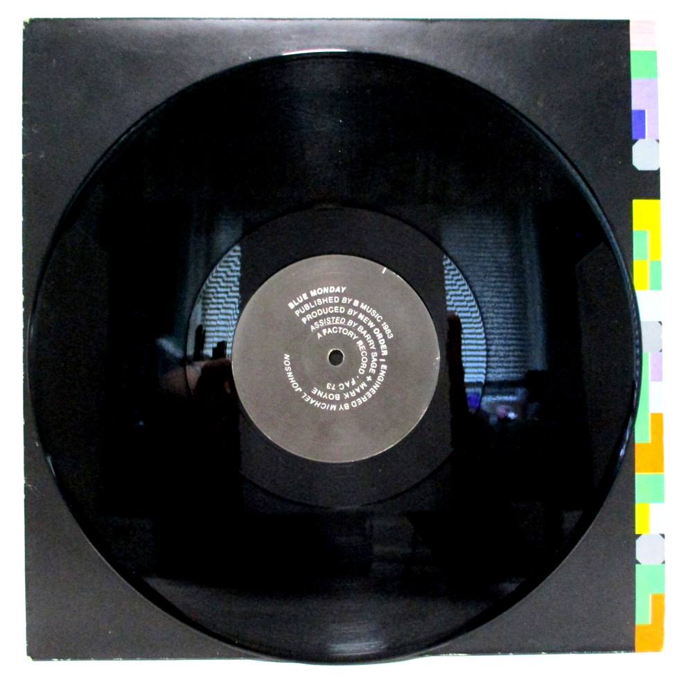 New Order – Blue Monday – 12 ” Strawberry 1983 1st Pressed FACT 73 Vinyl