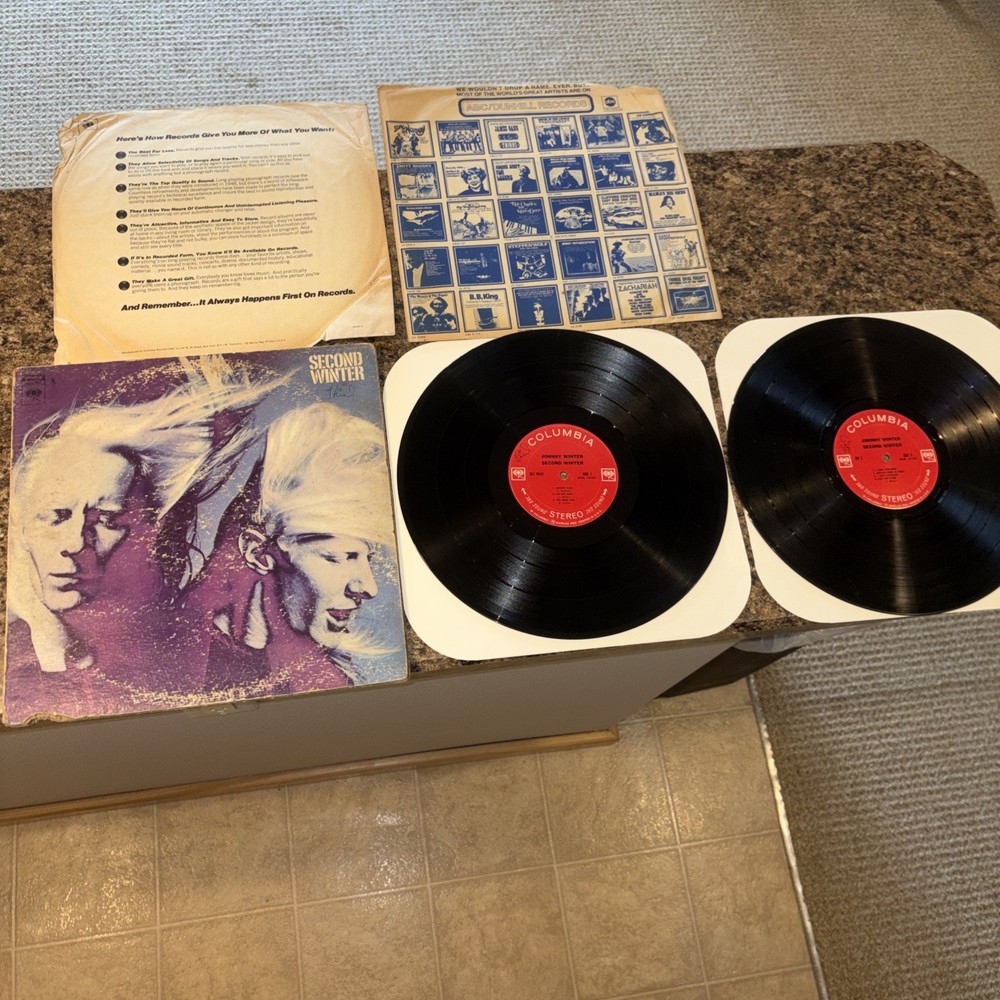 Johnny Winter Second Winter Record Vinyl LP Columbia KCS 9947 1969