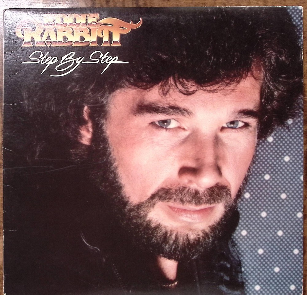 EDDIE RABBITT STEP BY STEP ELEKTRA RECORDS VINYL LP 206-13