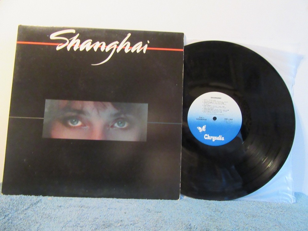 Shanghai lp vinyl record amanda blue Anton Fig 1982 chrysalis