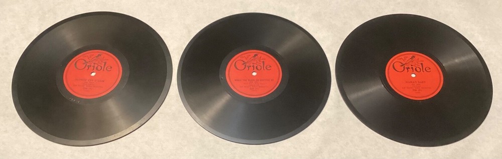 Bob Green’s Dance / Roy Collin’s Dance 78 RPM 1920’s ORIGINAL LOT OF 3 ORIOLE