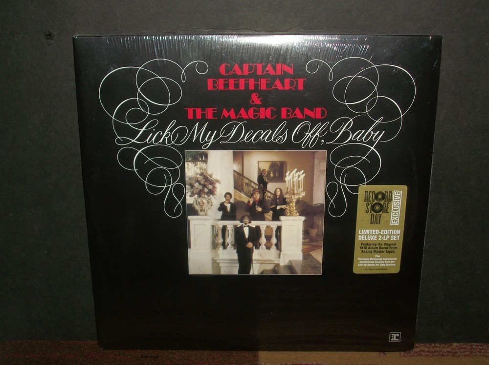 Captain Beefheart – Lick My Decals Off, Baby 2-LP New SEALED rsd vinyl