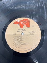 Bee Gees Main Course LP Vintage Vinyl 1975 RSO 4807 Classic Disco Rock Record