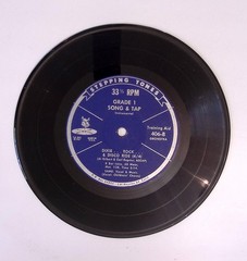 AL GILBERT GRADE 1 SONG & TAP DIXIE..ROCK..& DISCO STEPPING TONES VINYL 45 83-24