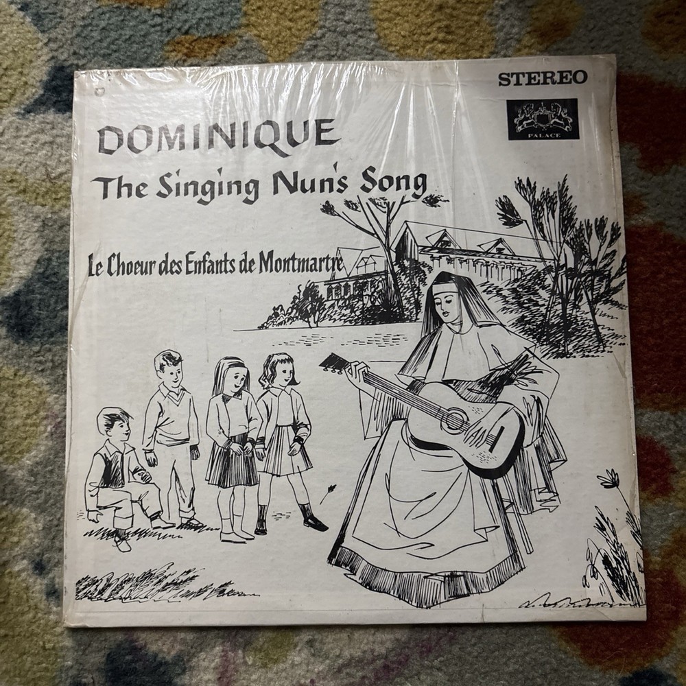 1963 Dominique Singing Nuns Le Choeur Des Enfants Montmartre Vinyl LP Record
